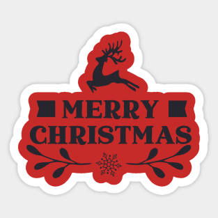 Merry Christmas Sticker